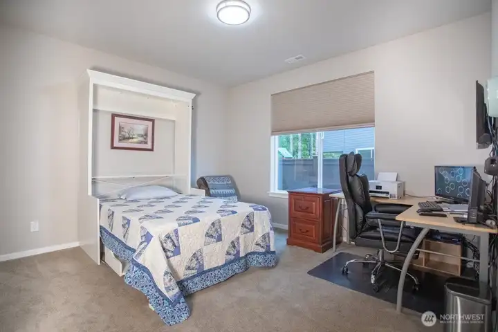 Second bedroom with Murphy bed