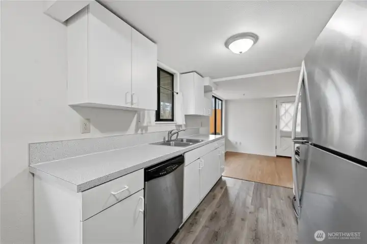 Kitchen has New Floor