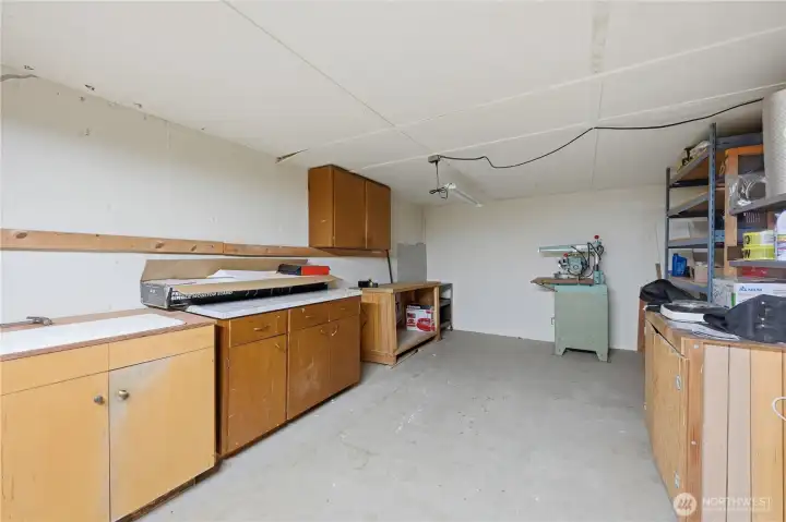 2nd View of 1/2 of the Basement Storage Area