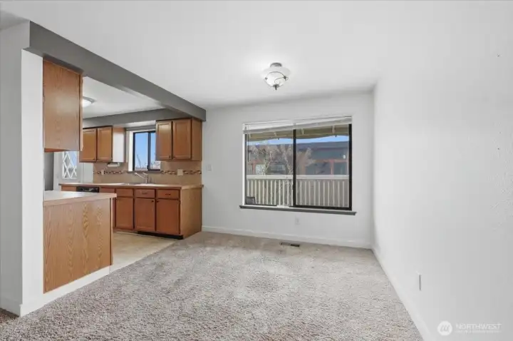 Unit B - Dining Room