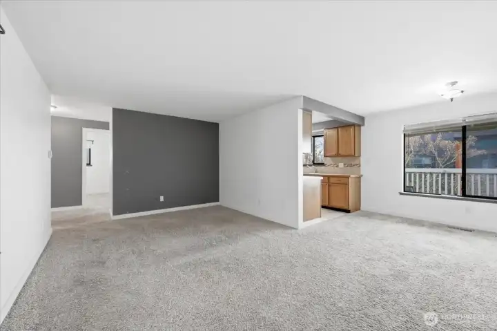 Unit B - Living Room