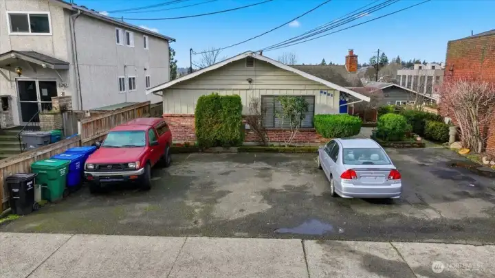 Triplex Features 5 Off Street Parking Space