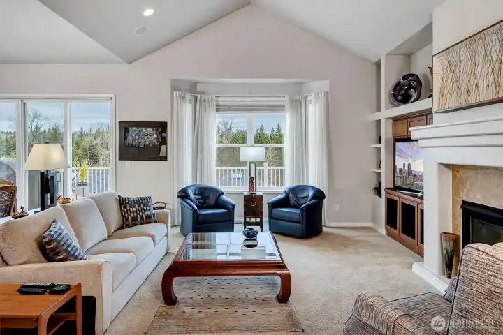 Bright High Ceiling Living Space
