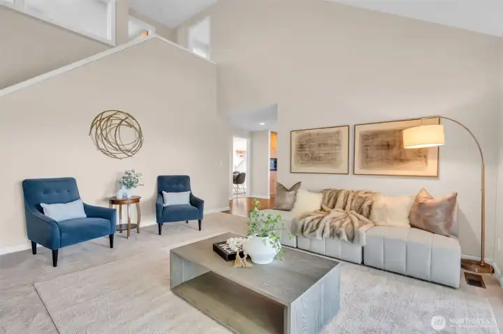 Versatile rec room with flexible living spaceVersatile rec room with flexible living space