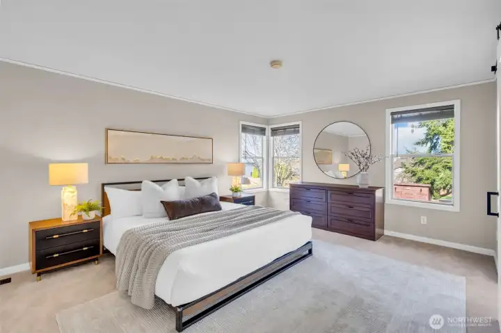 Spacious Primary Bedroom