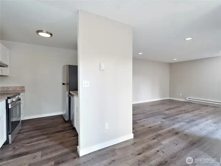 view from dining room