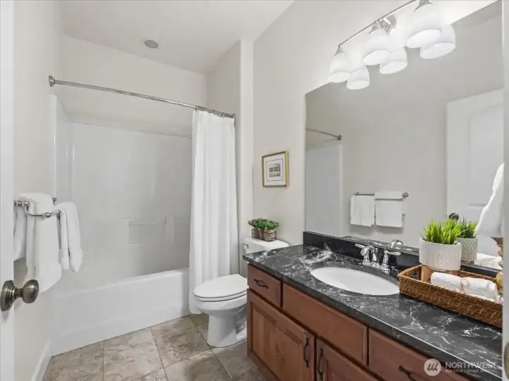 Full bath on 2nd Floor