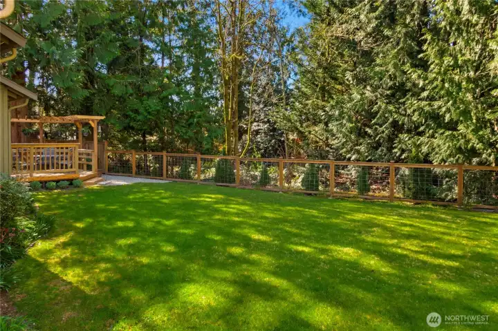 Lot backs to City of Covington property (greenbelt)