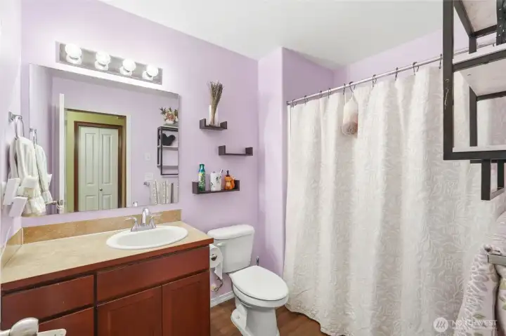 Full hall bathroom