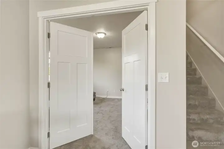 Multi-purpose room, 4th bedroom or rec room.