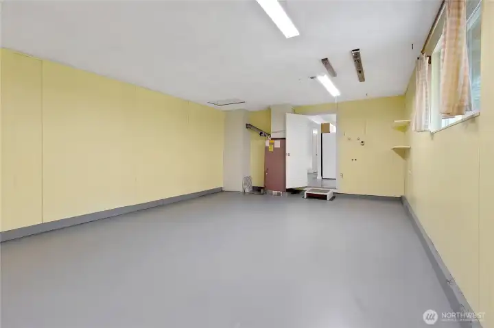Family room or flex room, or new owner could potentially create primary bedroom and bath
