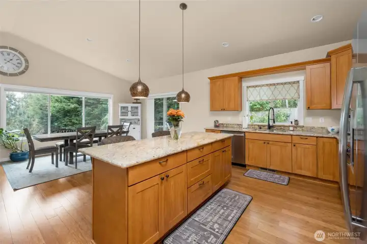 Open Floor Plan Kitchen