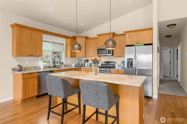 Open Floor Plan Kitchen