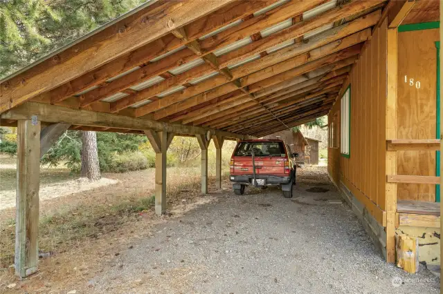 Attached Carport