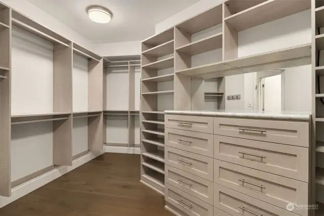 Oversized walk in closet off the primary bedroom.