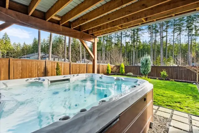 NEW hot tub included with home