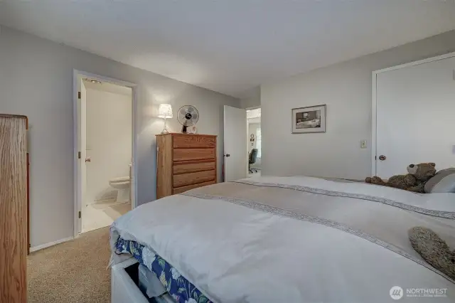 Bathroom off of main bedroom