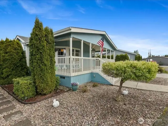 Great HOME with covered front porch.