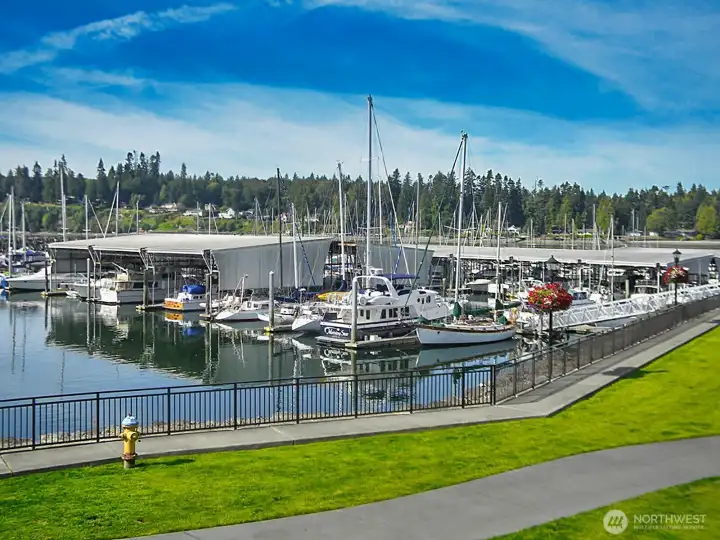 Kingston marina..Great place to moor your boat.