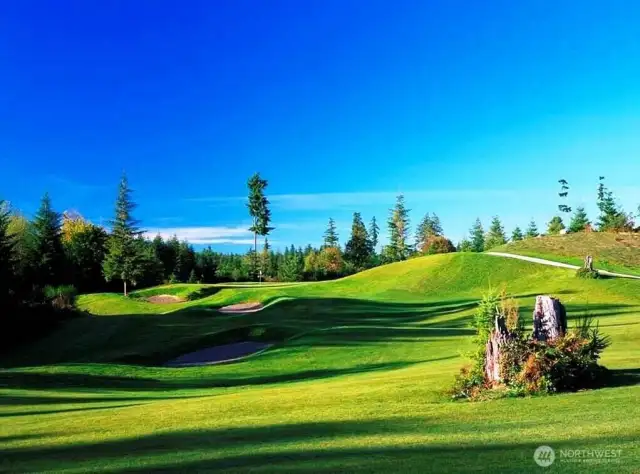 Golf club.