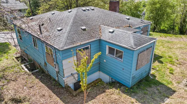 Renovate building or knock down and build new.