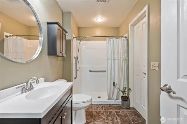 3/4 bathroom