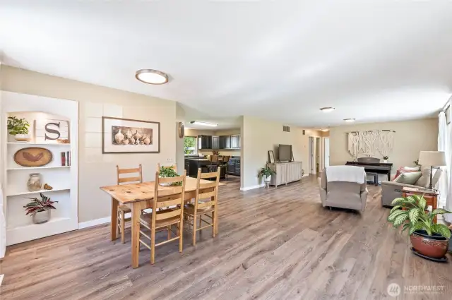 Open concept great room