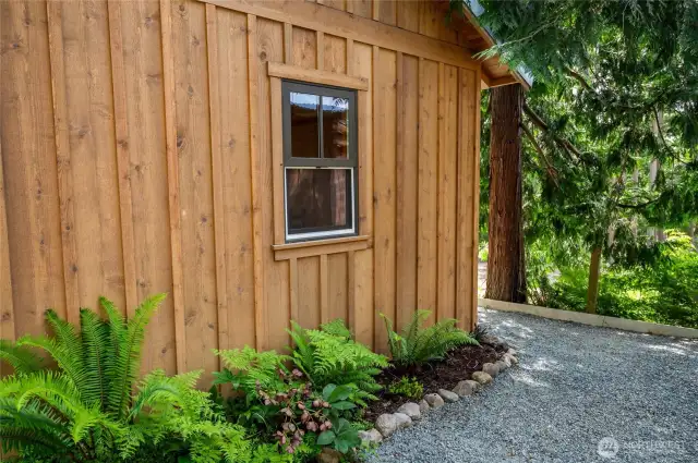 Studio cabin exterior