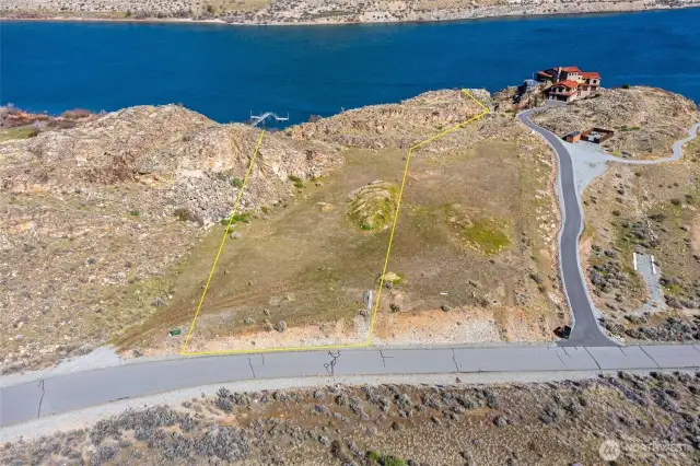 Approx. Property Lines for 247 N Shore Dr.