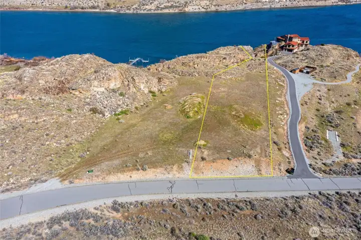 Approx. Property Lines for 251 N Shore Dr.