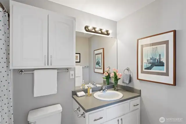 2nd bedroom ensuite full bathroom.