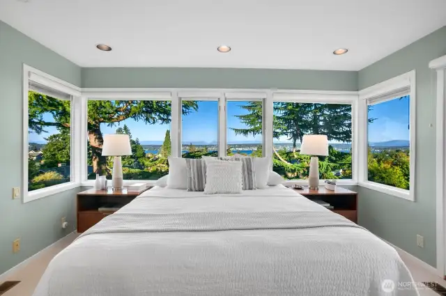 Sweeping views from primary suite