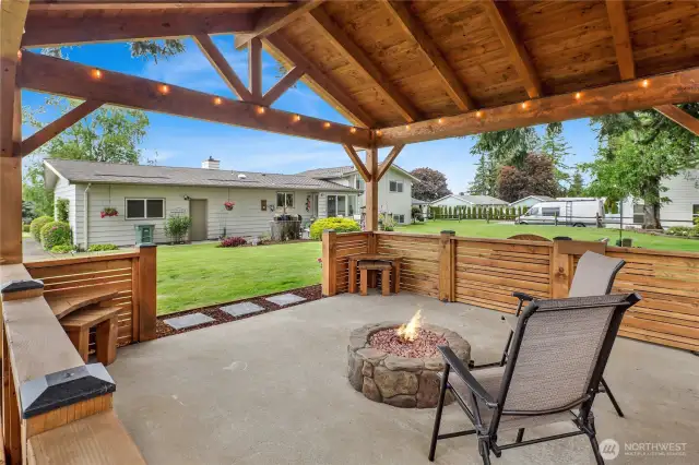 Quite possibly our favorite spot on the property!
