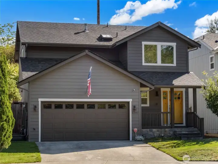 well maintained home with a newer roof