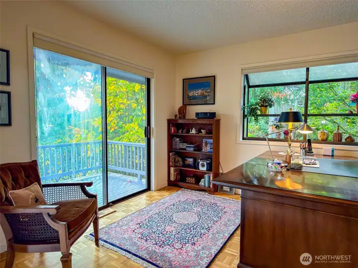 Bonus space off living room, great office space