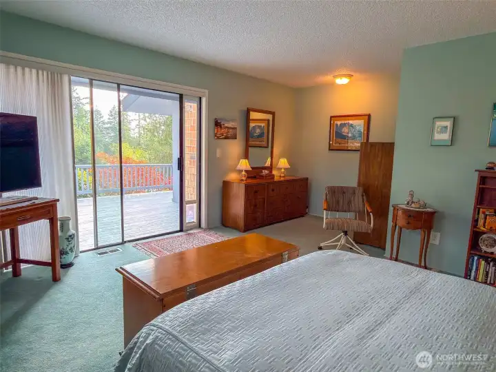 Primary Bedroom with deck access