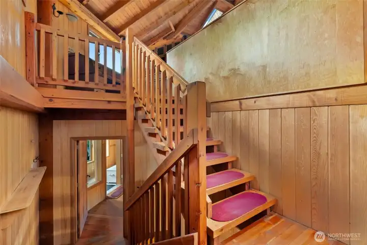 Stairs going up & down