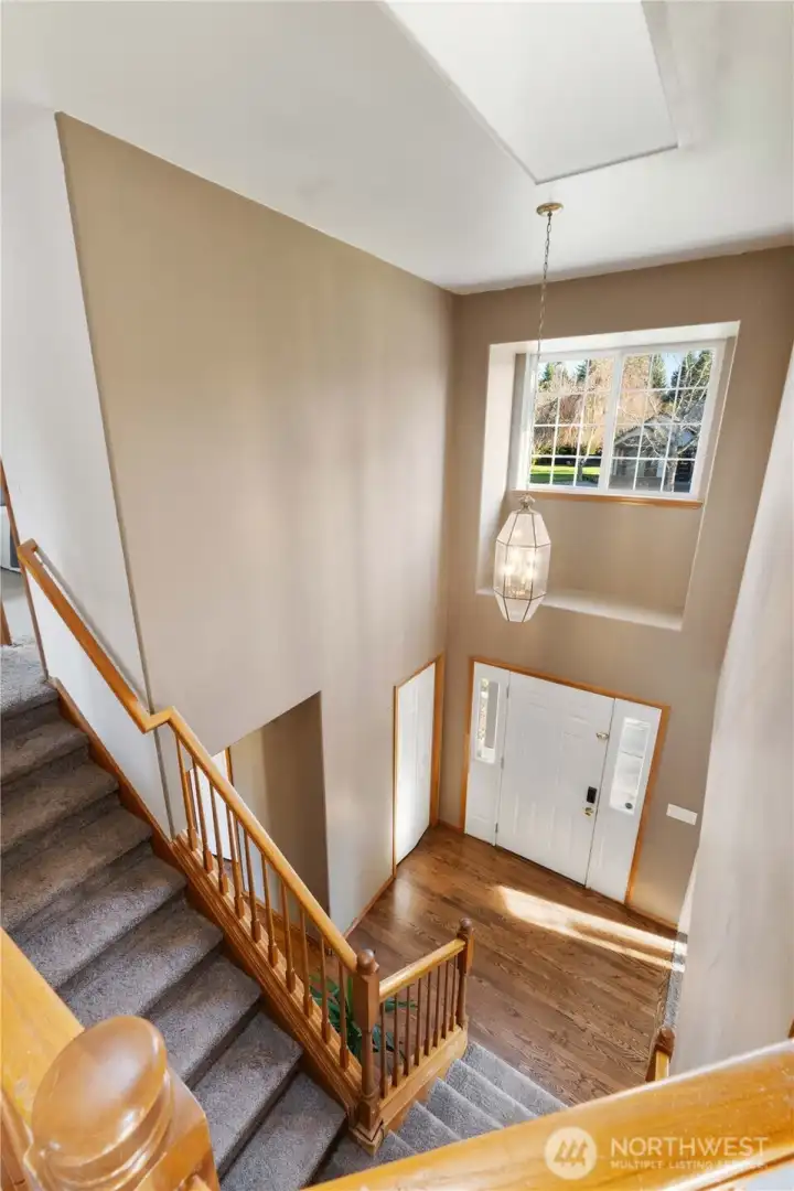 Stairs to upper floor