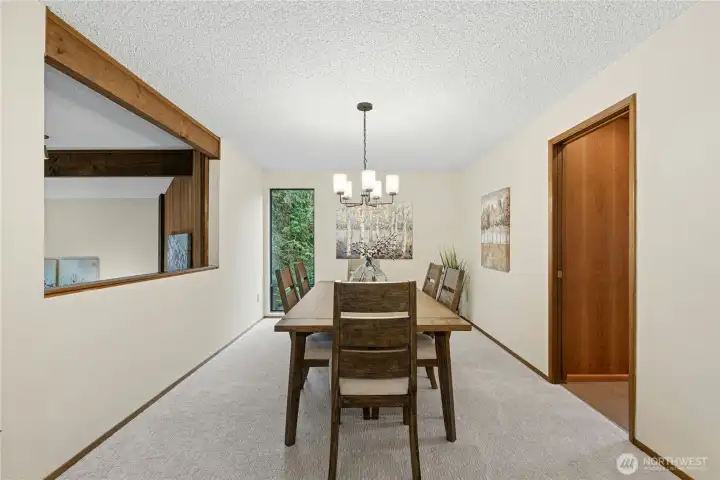 Spacious Formal Dining Room.