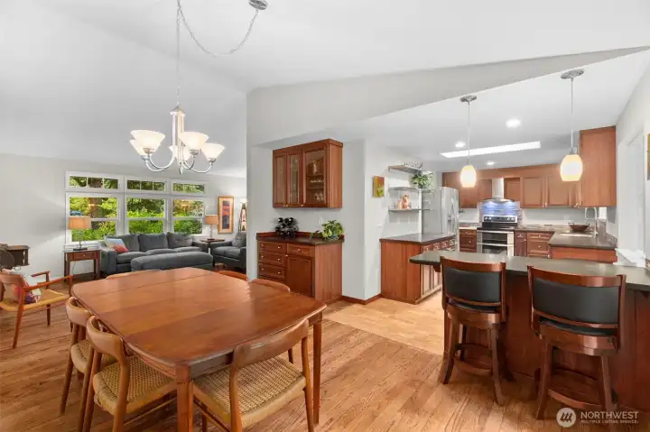 Large Windows and open spaces