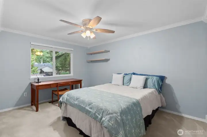 Second bedroom on second floor