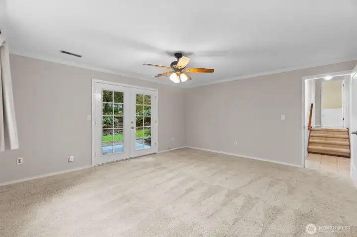 Bonus Room - Potential multi-generational living or ADU with the neighboring 3/4 bath, laundry, and its own entrance