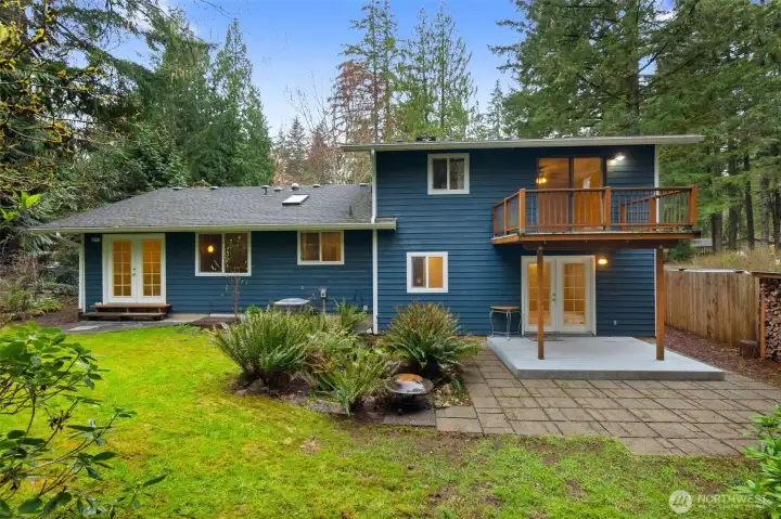 Backyard access from both Main and Lower levels