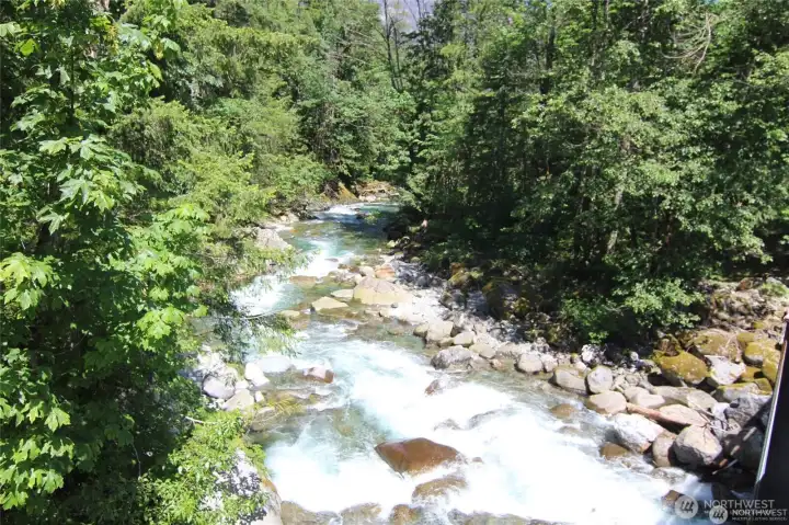 Money Creek within biking or walking distance.