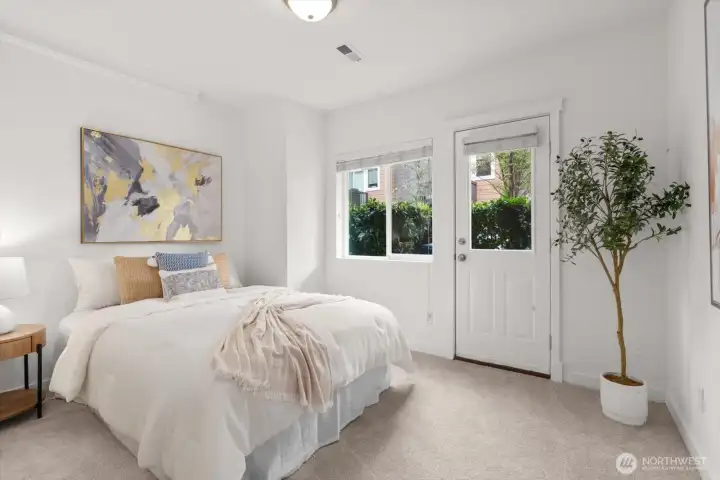 Lower Level guest bedroom or Office
