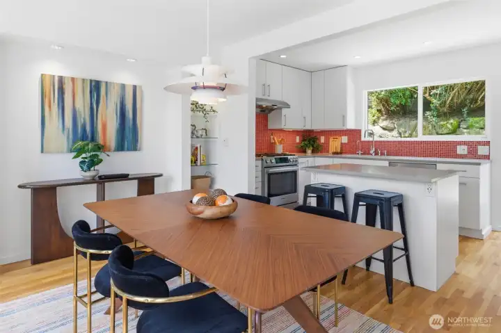 Updated kitchen.
