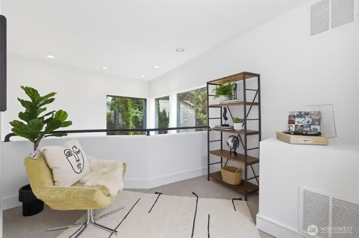 Flex space on the upstairs landing.