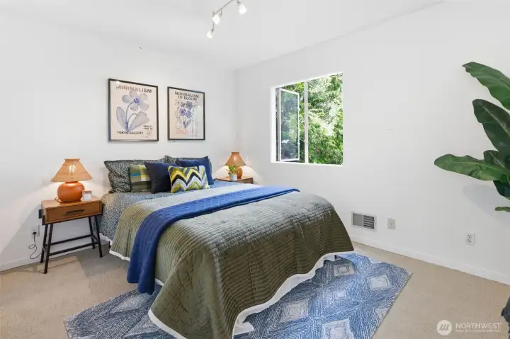 Second bedroom on top floor.