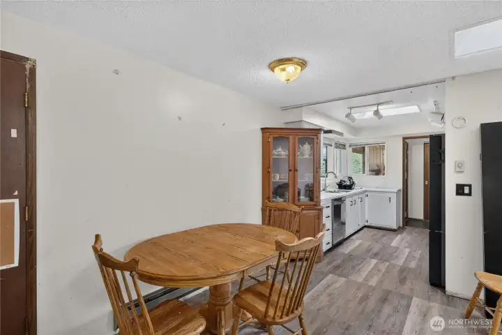 Dining room off of kitchen Dining room off of kitchen
