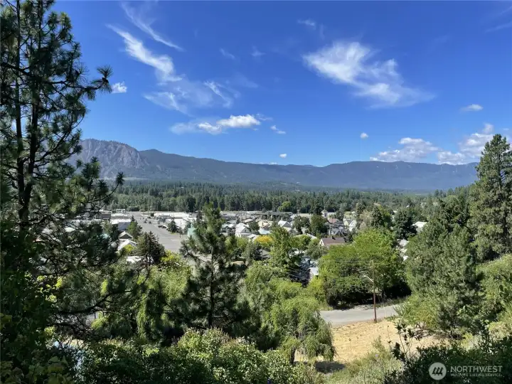 View from top of property